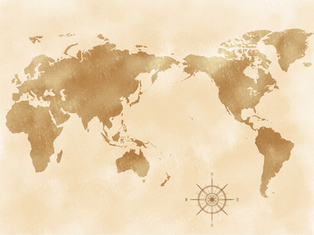 World map vintage style _1 World map vintage style _1