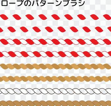 Hatsumako _ rope pattern brush Hatsumako _ rope pattern brush