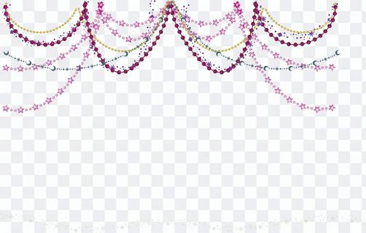 Chandelier style frame decoration 3 Chandelier style frame decoration 3