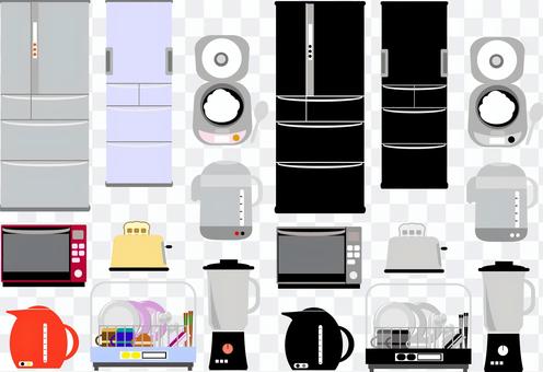 Kitchen appliances collection Kitchen appliances collection