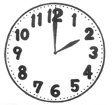 It's two o'clock. Clock clock It's two o'clock. Clock clock
