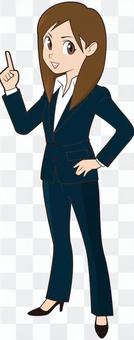 Female businessmen who can do ② Female businessmen who can do ②