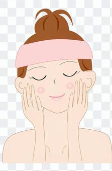 Women who do skin care 01 Women who do skin care 01
