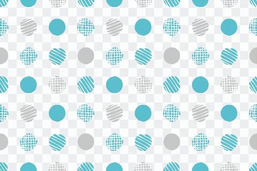 Hand drawn dot blue Hand drawn dot blue