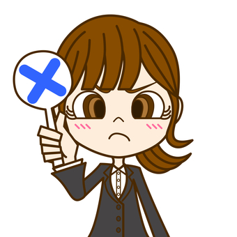Incorrect answer! ① / Woman / Suit Incorrect answer! ① / Woman / Suit