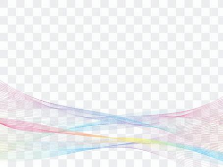 Pastel waveline fashionable background Pastel waveline fashionable background