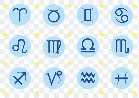 12 constellation icon set 2 12 constellation icon set 2