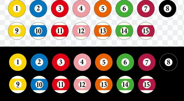 Billiard ball Billiard ball