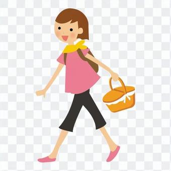 Women who are going out Women who are going out