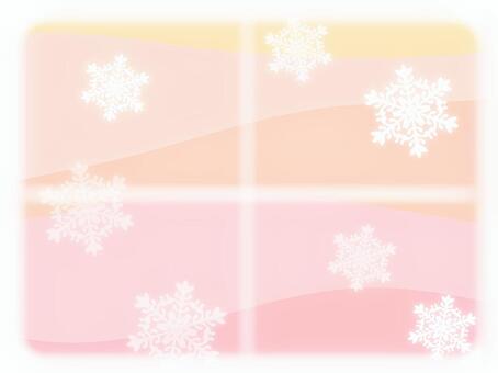 In the cold weather pink background In the cold weather pink background