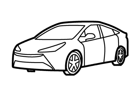 Colorless car icon Colorless car icon