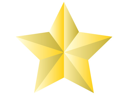 Three-dimensional (3D) star object Three-dimensional (3D) star object