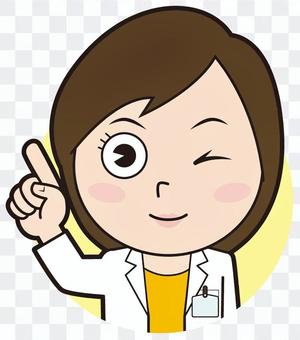 Fingering female doctor (wink) Fingering female doctor (wink)