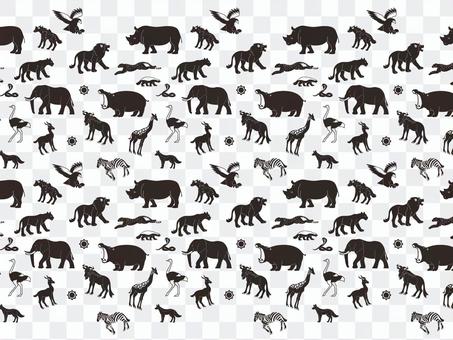 Animal pattern - Africa Animal pattern - Africa