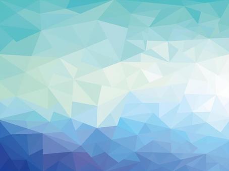 Blue green polygon pattern pattern background material Blue green polygon pattern pattern background material
