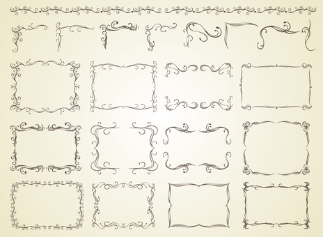 Decorative rack frame Summary Simple type Decorative rack frame Summary Simple type