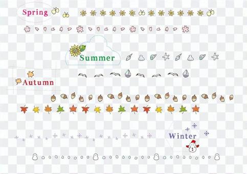 Seasonal line color _ Seasonal line color _