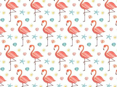 Flamingo pattern Flamingo pattern