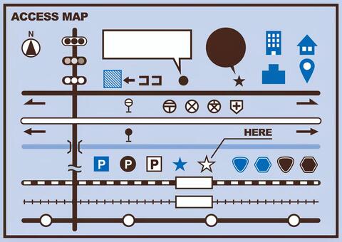 Map production material Map production material