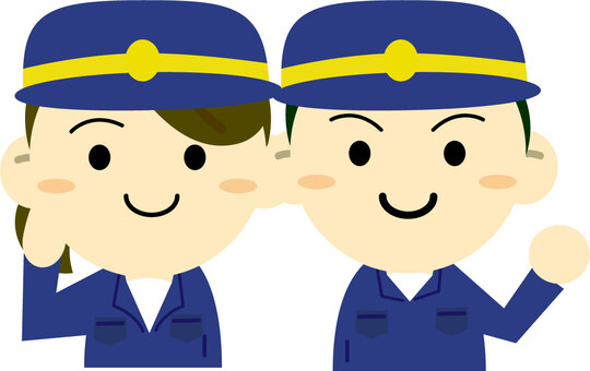Security guard men and women Security guard men and women