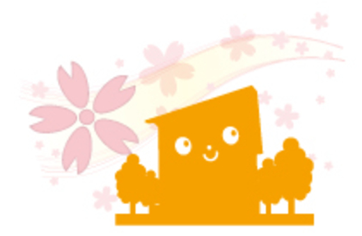 Cherry blossom dwelling _ orange Cherry blossom dwelling _ orange