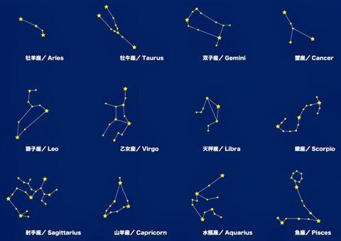 12 constellations a 12 constellations a