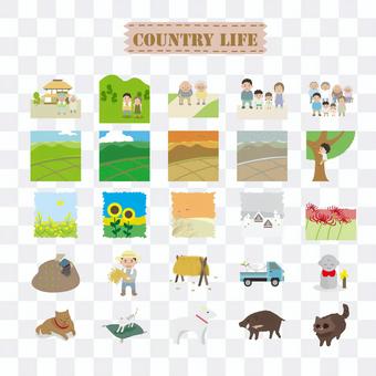 Country living pack Country living pack