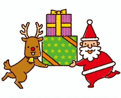 Gifts and Santa Gifts and Santa