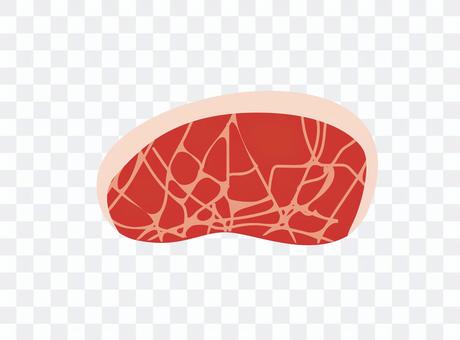Simple meat illustration Simple meat illustration