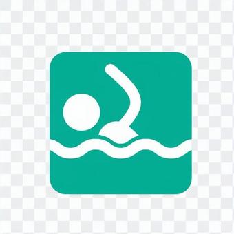 Swimming icon 2 Swimming icon 2