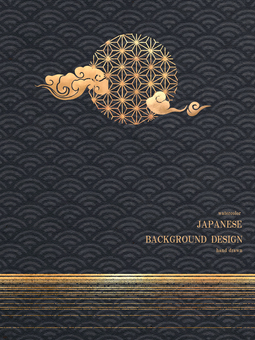 New Year's card Qinghai wave Japan background 35 New Year's card Qinghai wave Japan background 35
