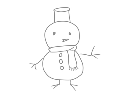 Handwritten style snowman SnowMan Handwritten style snowman SnowMan