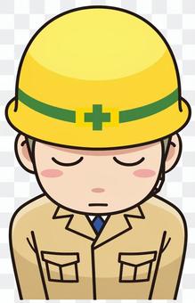 A male worker's male A male worker's male