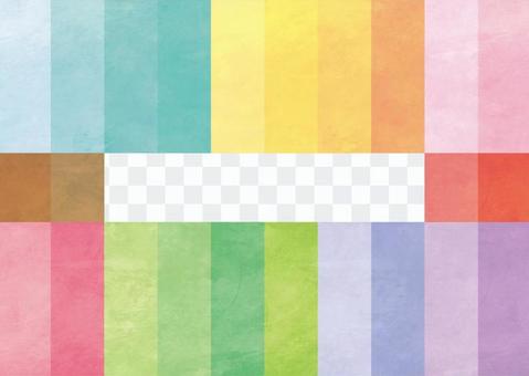 Watercolor pattern swatch part 1 Watercolor pattern swatch part 1