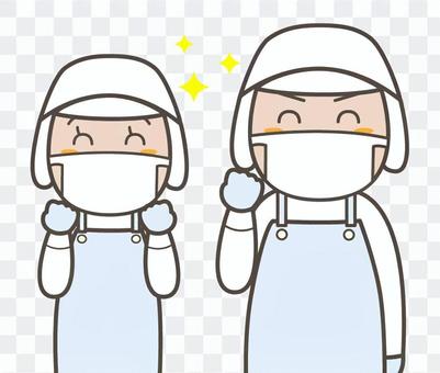 Food factory staff Food factory staff