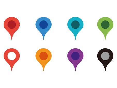 Map pin mark Map pin mark