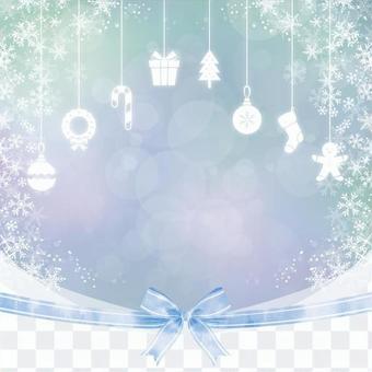 冬の背景フレーム058 Xmasキラキラ 冬の背景フレーム058 Xmasキラキラ
