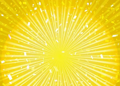 Frame border concentrated lines golden background radiation confetti wallpaper Frame border concentrated lines golden background radiation confetti wallpaper