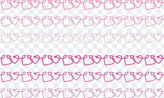 Heart line 01P Heart line 01P