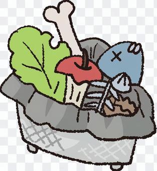 Triangular corner garbage Triangular corner garbage