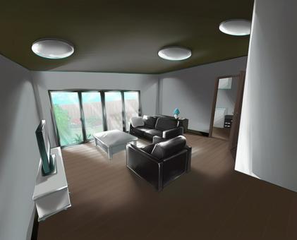 Living room for background Living room for background