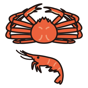 Crustacean crab shrimp Crustacean crab shrimp