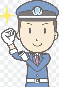 Security guard - armband - bust Security guard - armband - bust