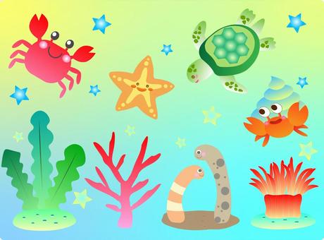 Sea creatures Sea creatures