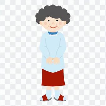A woman wearing a cookie A woman wearing a cookie