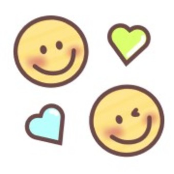Smile smile face wink heart Smile smile face wink heart