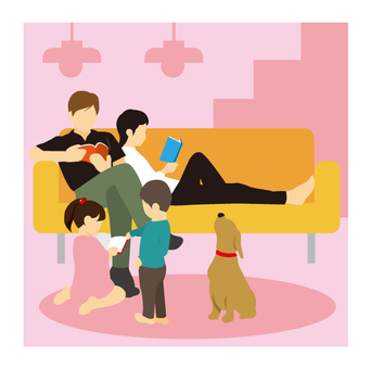 Relax in the living room Relax in the living room