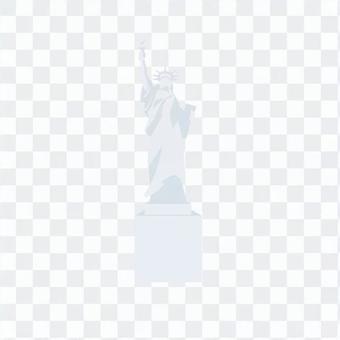 Snow statue of the statue of liberty Snow statue of the statue of liberty
