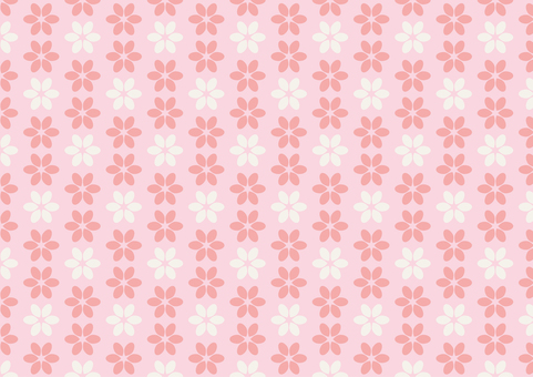 Retro modern floral pattern Retro modern floral pattern