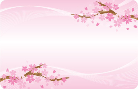 Cherry tree card Cherry tree card
